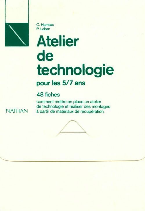  AnsAtelier de technologie pour les 5 - L. Hameau, P. Leban - Livre