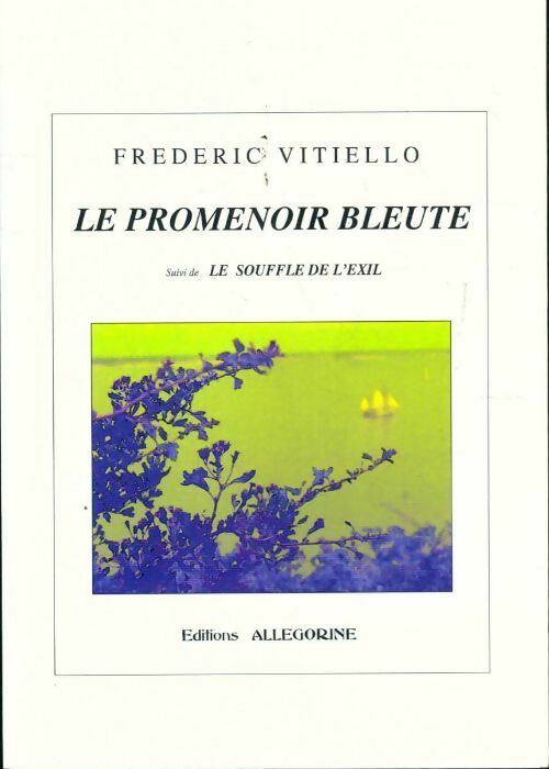 Le promeneur bleuté - Frédéric Vitiello - Livre