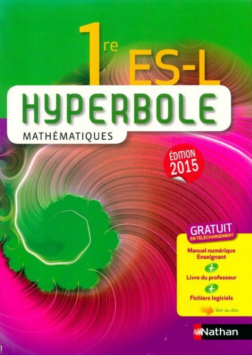 Math 1è ES / L - Collectif - Livre