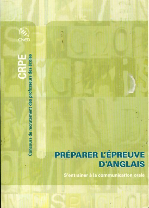 Préparer l'épreuve d'anglais - Collectif - Livre