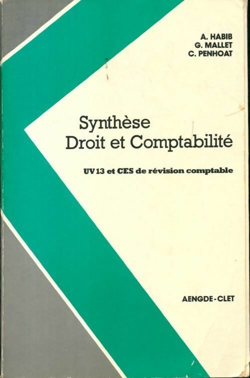 Synthèse droit et comptabilité - Collectif - Livre