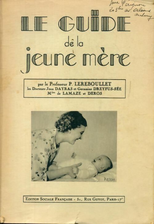 Guide de la jeune mère - P Lereboullet - Livre