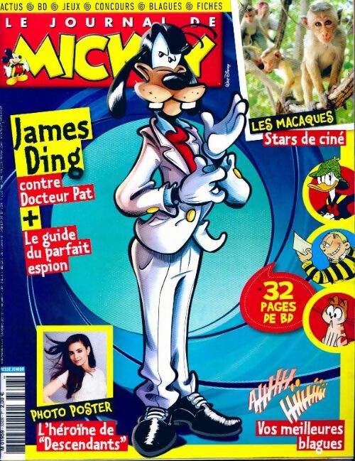 Le journal de Mickey n°3308 : James Ding - Collectif - Livre