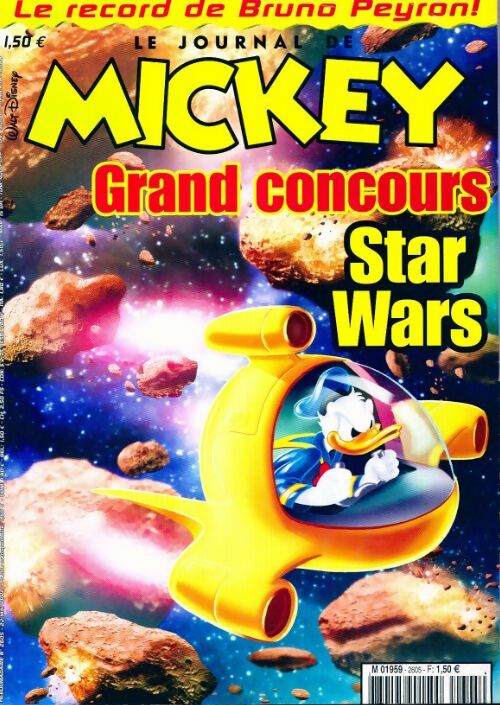 Le journal de Mickey n°2605 : Star wars - Collectif - Livre