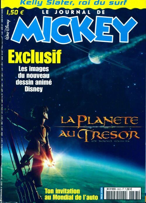 Le journal de Mickey n°2623 : La planète au trésor - Collectif - Livre