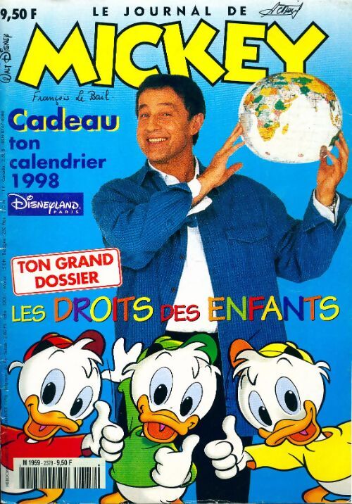 Le journal de Mickey n°2378 : Les droits des enfants - Collectif - Livre