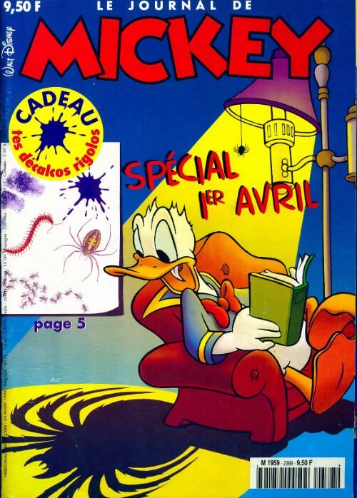 Le journal de Mickey n°2388 : Spécial 1er avril - Collectif - Livre