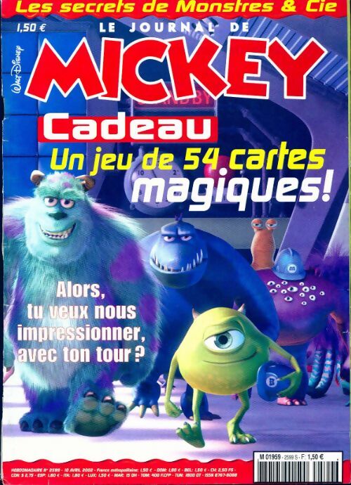 Le journal de Mickey n°2599 - Collectif - Livre