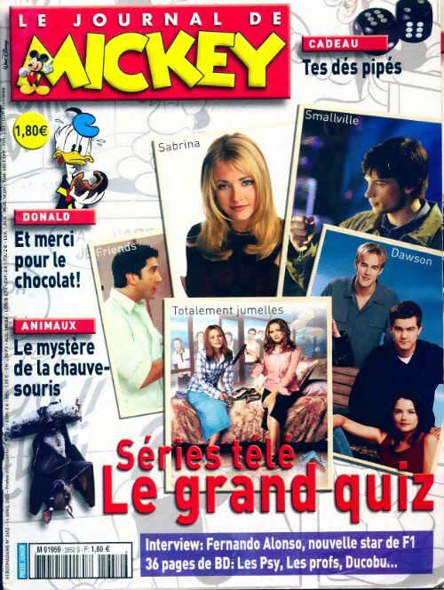Le journal de Mickey n°2652 : Séries télé - Collectif - Livre