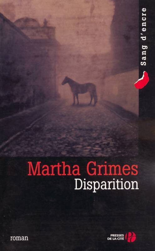 Disparition - Martha Grimes - Livre
