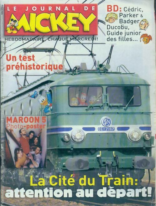 Le journal de Mickey n°2760 : La cité du train - Collectif - Livre