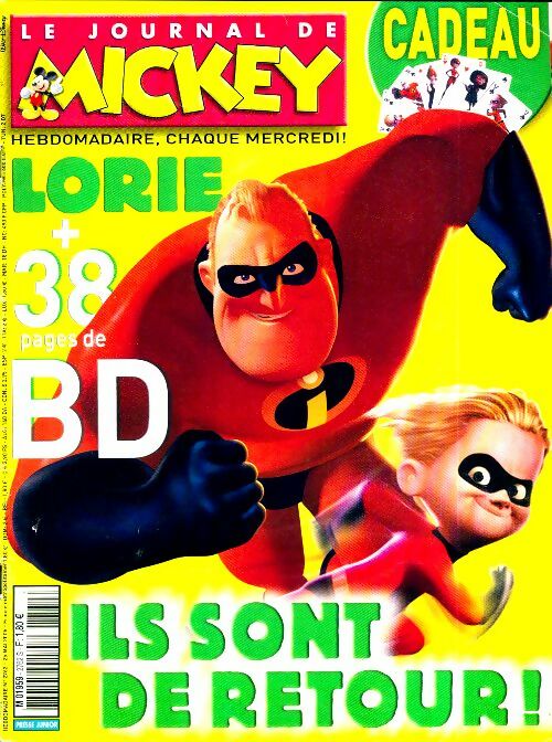 Le journal de Mickey n°2762 : Ils sont de retour ! - Collectif - Livre