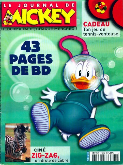 Le journal de Mickey n°2771 : 43 pages de BD - Collectif - Livre