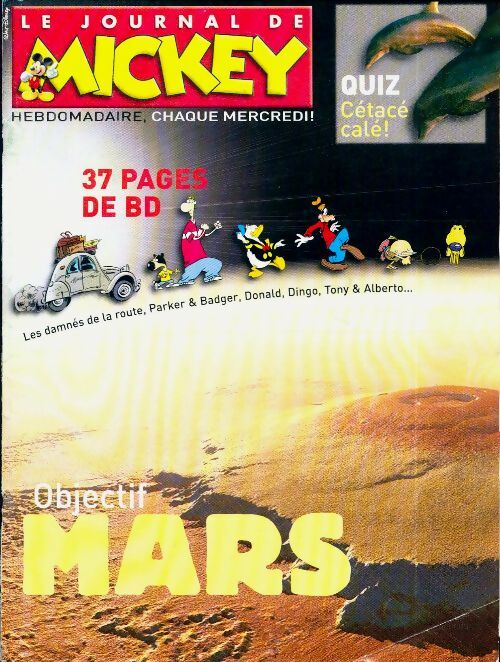 Le journal de Mickey n°2773 : Objectif Mars - Collectif - Livre