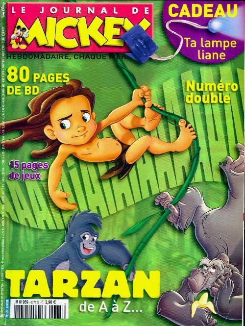 Le journal de Mickey n°2775 : Tarzan - Collectif - Livre