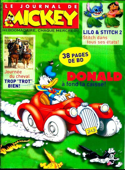 Le journal de Mickey n°2779 : Donald à fond la caisse ! - Collectif - Livre