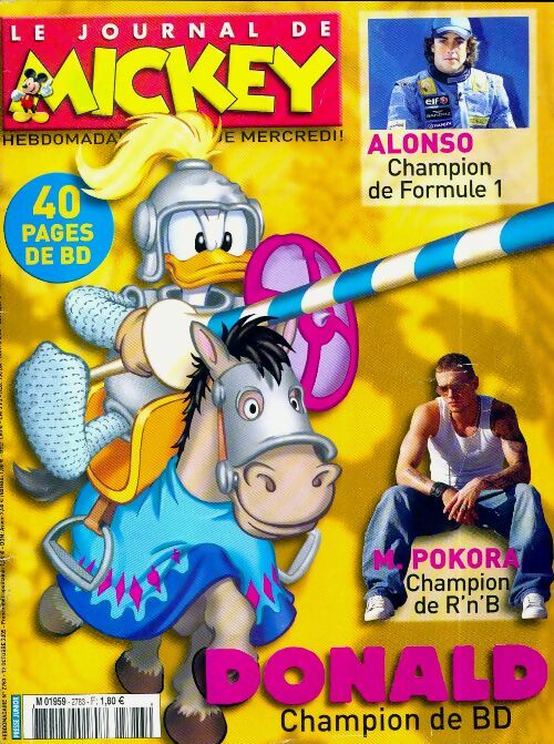 Le journal de Mickey n°2783 : Donald, champion de BD - Collectif - Livre