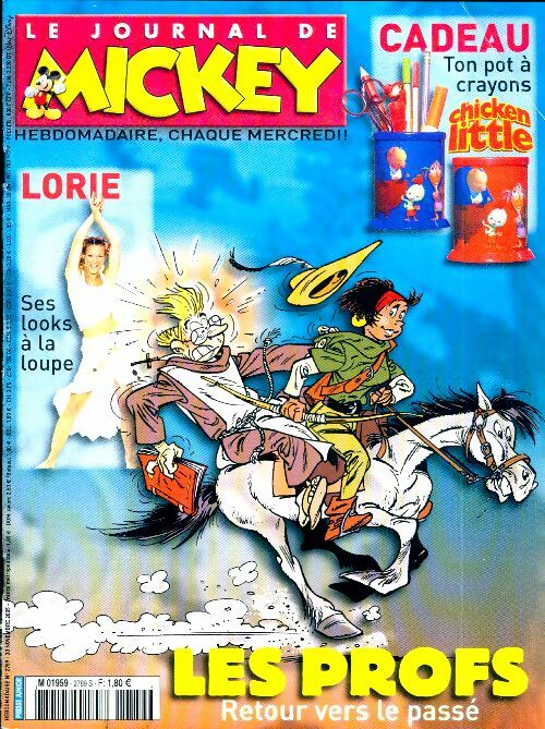 Le journal de Mickey n°2789 : Les profs - Collectif - Livre