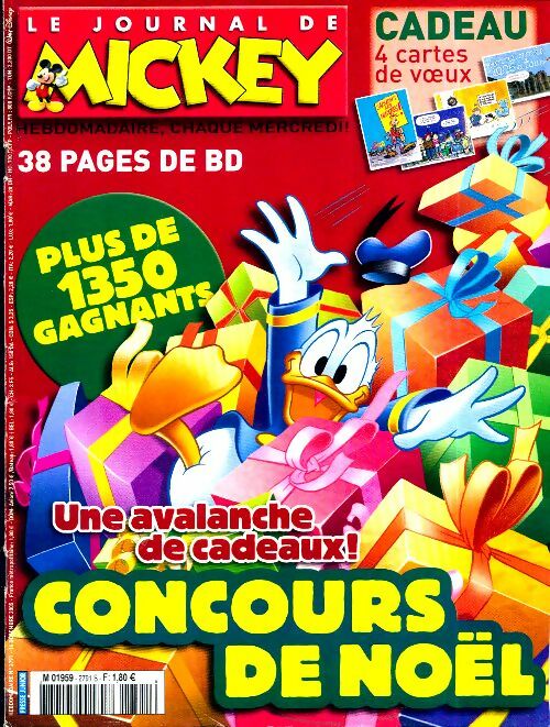 Le journal de Mickey n°2791 : Concours de Noël - Collectif - Livre