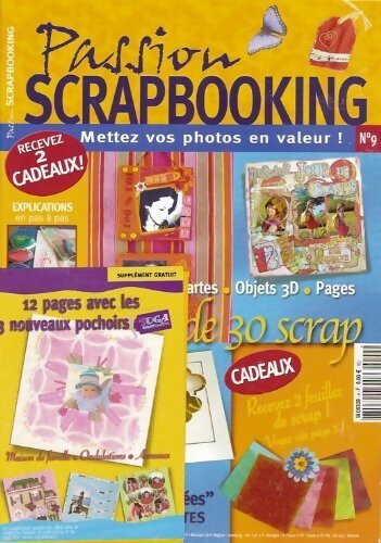 Passion scrapbooking n°9 - Collectif - Livre