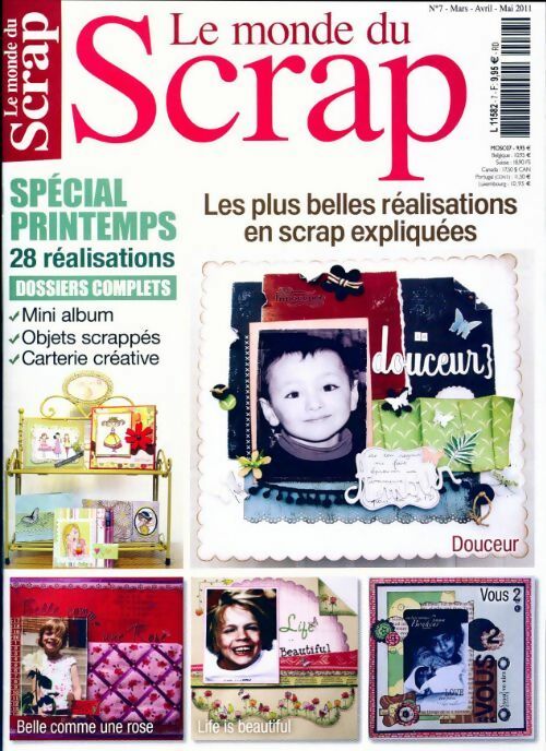 Le monde du scrap n°7 - Collectif - Livre