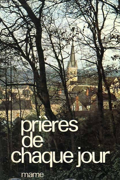 Prières de chaque jour - Yvonne Poussin - Livre