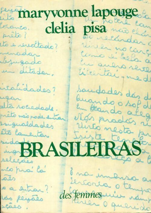 Brasileiras - Maryvonne Lapouge - Livre