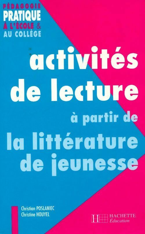 Activités de lecture à partir de la littérature de jeunesse - Christian Poslaniec - Livre