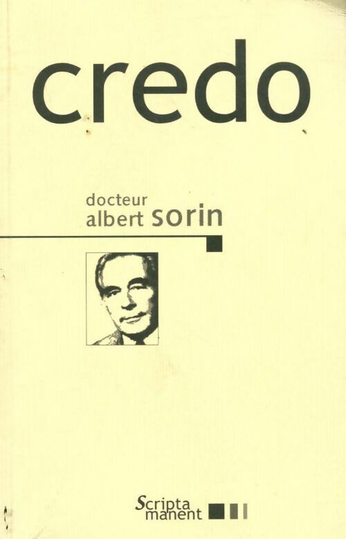 Credo - Albert Sorin - Livre