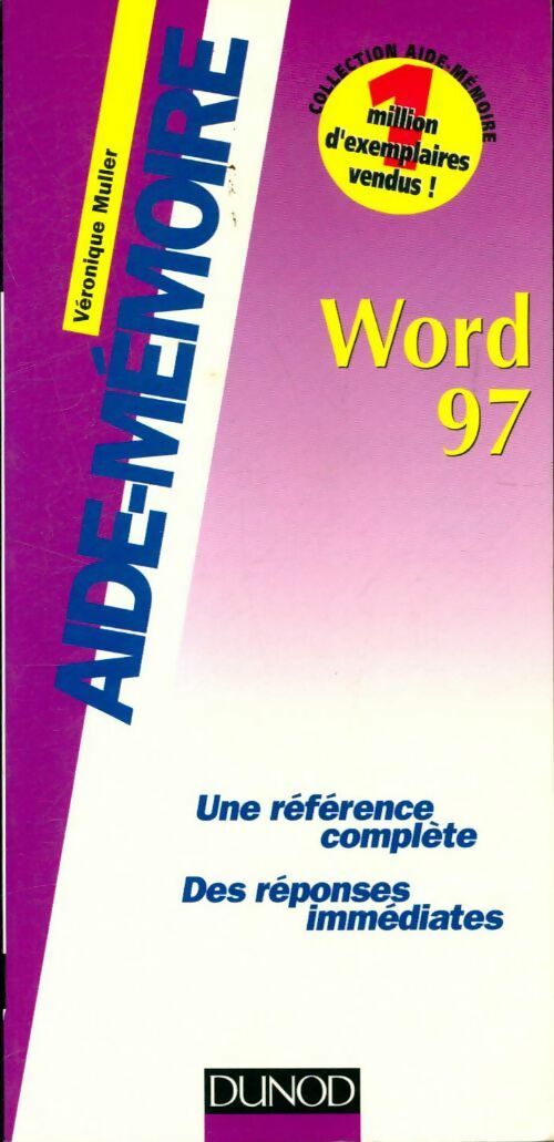 Word 97 - Véronique Muller - Livre
