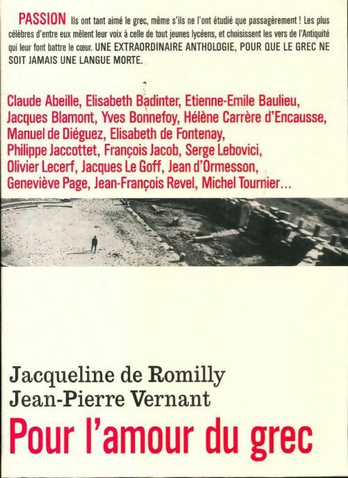 Pour l'amour du grec - Elisabeth De Lambilly-Bresson - Livre