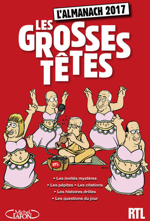 L'almanach des grosses têtes 2017 - Collectif - Livre