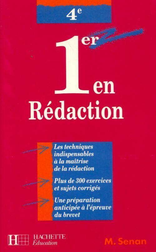 1er en rédaction 4e - Morgan Senan - Livre