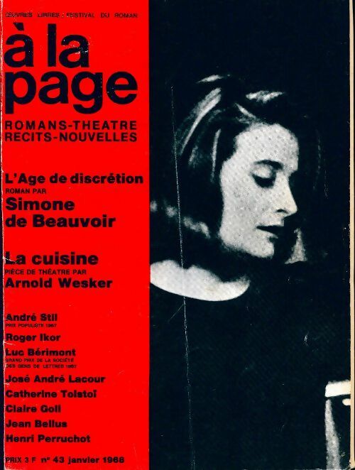 A la page n°43 : L'âge de la discrétion / La cuisine - Collectif - Livre