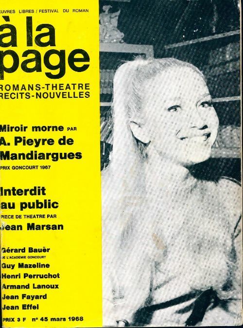 A la page n°45 : Miroir morne / Interdit au public - Collectif - Livre
