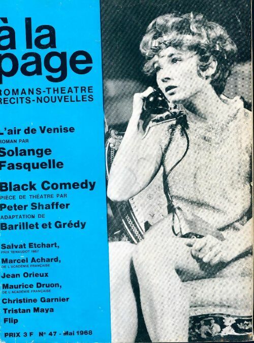 A la page n°47 : L'air de Venise / Black comedy - Collectif - Livre