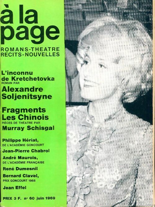 A la page n°60 : L'inconnu de Kretchetovka / Fragments / Les chinois - Collectif - Livre