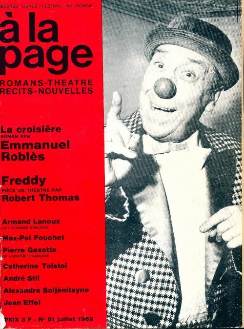 A la page n°61 : La croisière / Freddy - Collectif - Livre