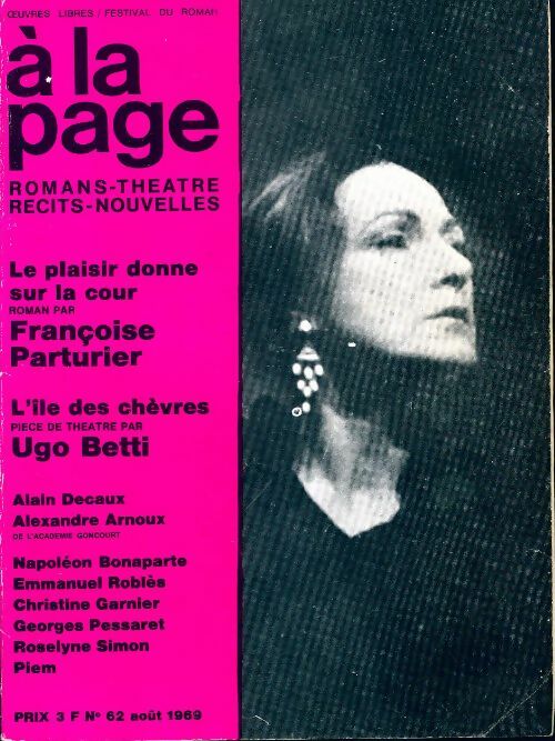 A la page n°62 : Le plaisir donne sur la cour / L'île des chèvres - Collectif - Livre