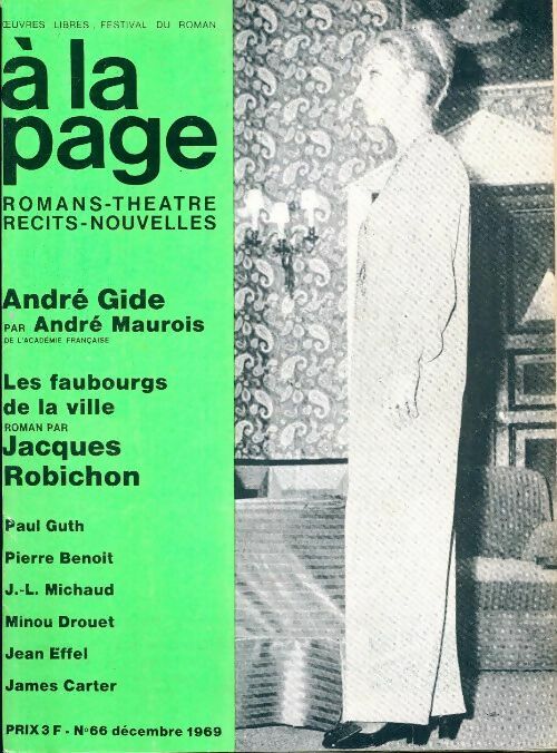 A la page n°66 : André Gide / Les faubourgs de la ville - Collectif - Livre