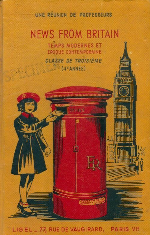 News from Britain 3e - Collectif - Livre