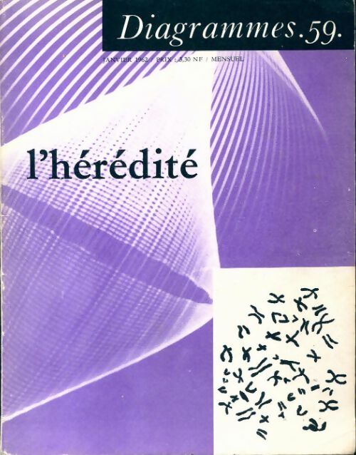 Diagrammes n°59 : L'hérédité - Collectif - Livre