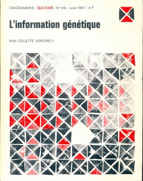 Diagrammes n°126 : L'information génitique - Collectif - Livre