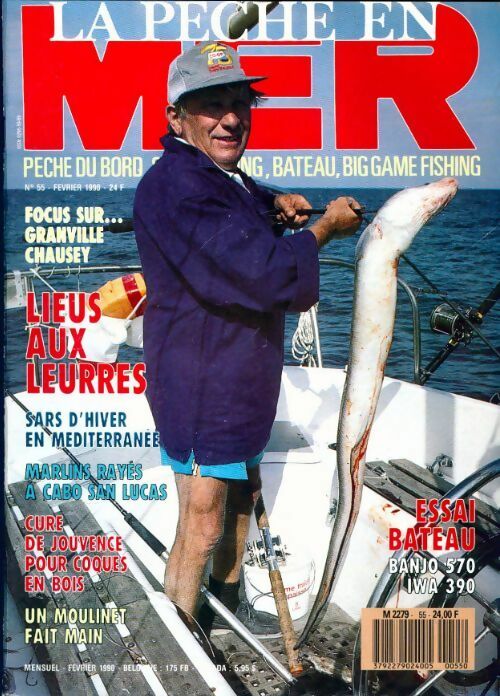 La pêche en mer n°55 : Lieus aux leurres - Collectif - Livre