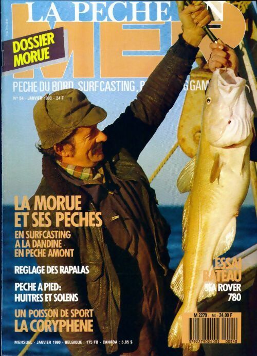 La pêche en mer n°54 : La morue et ses pêches - Collectif - Livre