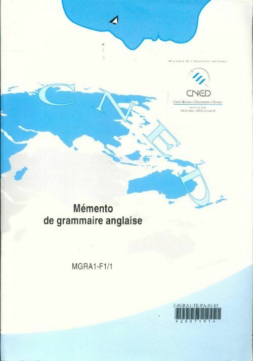 Mémento de grammaire anglaise - Collectif - Livre