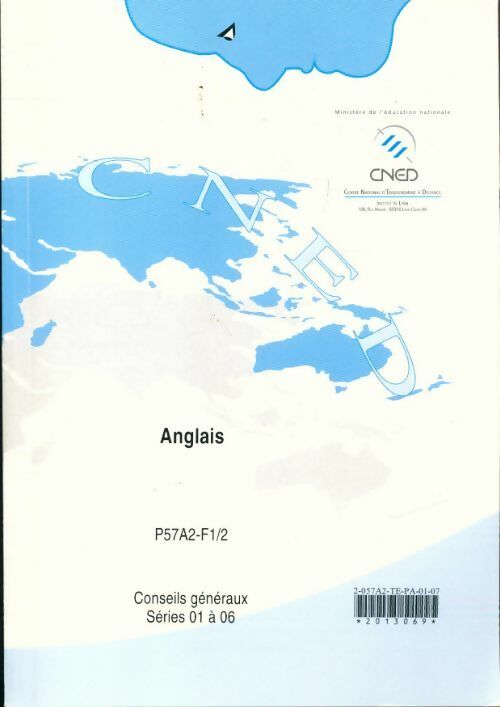 Anglais : Séries 01 à 06 - Collectif - Livre