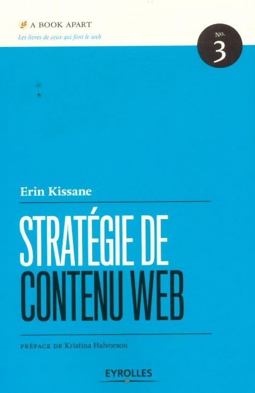 Stratégie de contenu web - Erin Kissane - Livre
