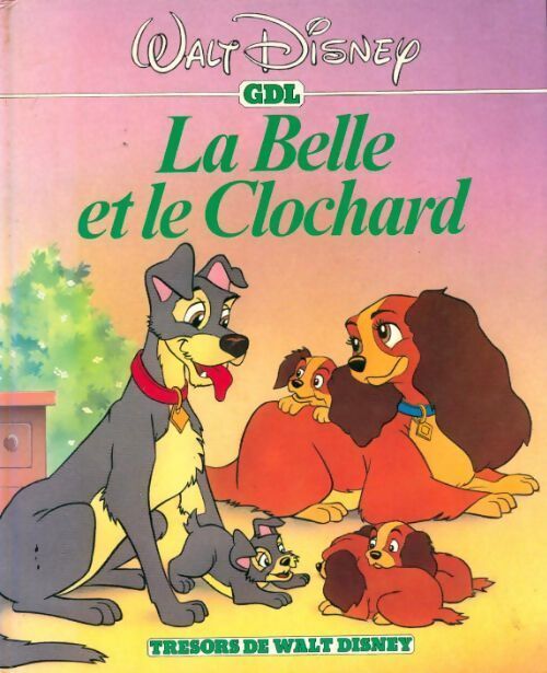 La belle et le clochard - Walt Disney - Livre