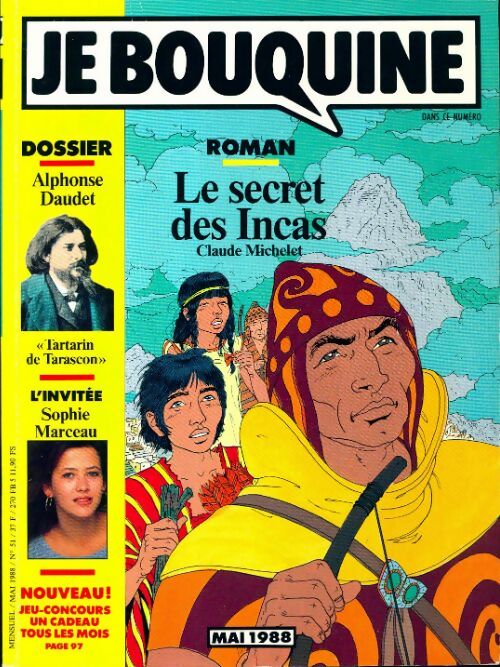 Je bouquine n°51 : Le secret des Incas - Collectif - Livre